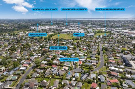 Photo of property in 54 Hinerau Street, Henderson, Auckland, 0612