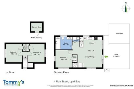 Photo of property in 6 Rua Street, Lyall Bay, Wellington, 6022