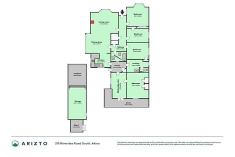 Photo of property in 215 Riverslea Road South, Akina, Hastings, 4122