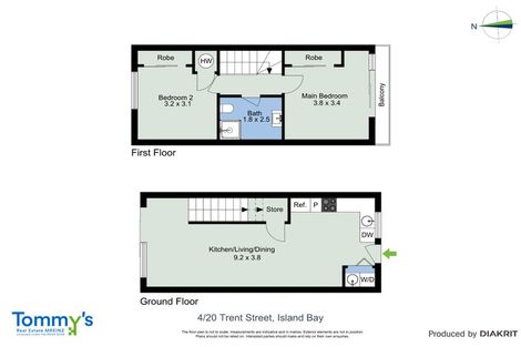 Photo of property in 4/20 Trent Street, Island Bay, Wellington, 6023