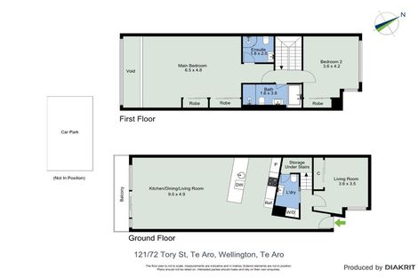 Photo of property in Century City Apartments, 121/72 Tory Street, Te Aro, Wellington, 6011