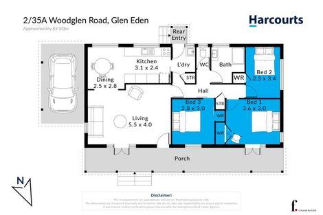 Photo of property in 2/35a Woodglen Road, Glen Eden, Auckland, 0602