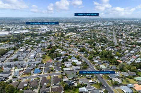 Photo of property in 61a Awaroa Road, Sunnyvale, Auckland, 0612