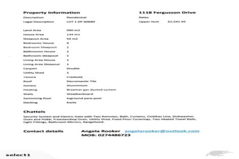 Photo of property in 1118 Fergusson Drive, Clouston Park, Upper Hutt, 5018