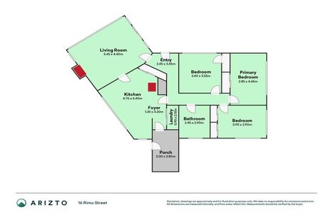 Photo of property in 16 Rimu Street, Highfield, Timaru, 7910