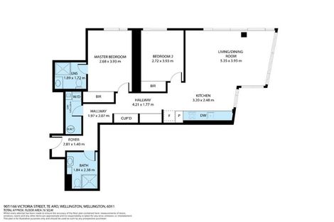 Photo of property in Vsp South, 907/166 Victoria Street, Te Aro, Wellington, 6011