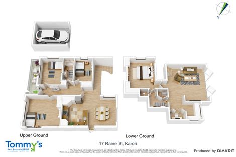 Photo of property in 17 Raine Street, Karori, Wellington, 6012