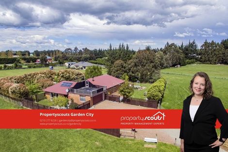 Photo of property in 1487 North Eyre Road, West Eyreton, Rangiora, 7475