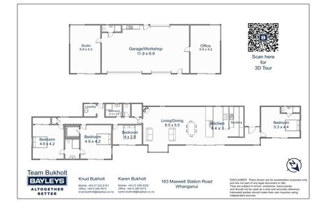 Photo of property in 163 Maxwell Station Road, Pakaraka, Whanganui, 4574