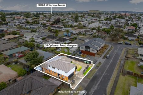 Photo of property in 54 Cyclamen Road, Mangere, Auckland, 2022