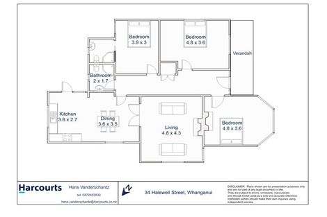 Photo of property in 34 Halswell Street, Whanganui, 4500