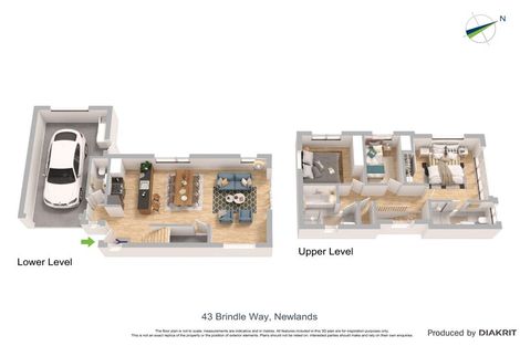 Photo of property in 43 Brindle Way, Newlands, Wellington, 6037