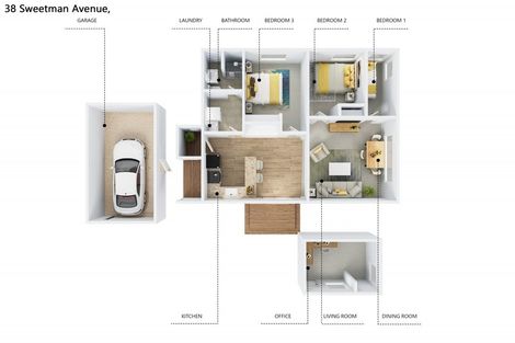 Photo of property in 38 Sweetman Avenue, Paraparaumu Beach, Paraparaumu, 5032