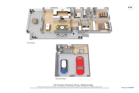 Photo of property in 23 Charles Dickens Drive, Mellons Bay, Auckland, 2014