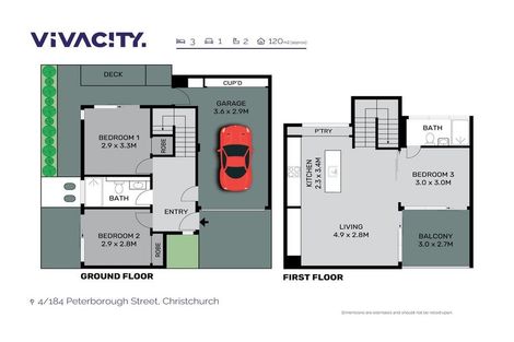 Photo of property in 4/184 Peterborough Street, Christchurch Central, Christchurch, 8013