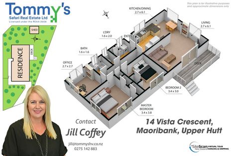 Photo of property in 14 Vista Crescent, Maoribank, Upper Hutt, 5018