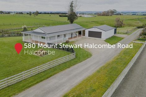 Photo of property in 580 Mount Stewart Halcombe Road, Halcombe, Feilding, 4779