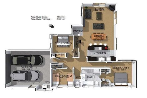 Photo of property in 11a Glover Street, Leamington, Cambridge, 3432