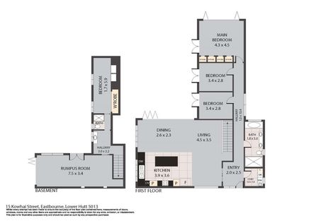 Photo of property in 15 Kowhai Street, Eastbourne, Lower Hutt, 5013