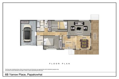 Photo of property in 6b Yarrow Place, Papakowhai, Porirua, 5024