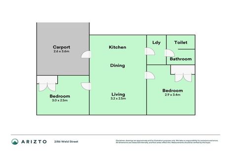 Photo of property in 2/86 Weld Street, Redwoodtown, Blenheim, 7201