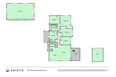 Photo of property in 957 Pukearuhe Road, Waiiti, Urenui, 4377