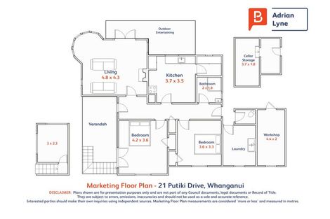 Photo of property in 21 Putiki Drive, Durie Hill, Whanganui, 4500