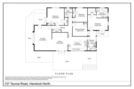 Photo of property in 137 Tauroa Road, Havelock North, 4130