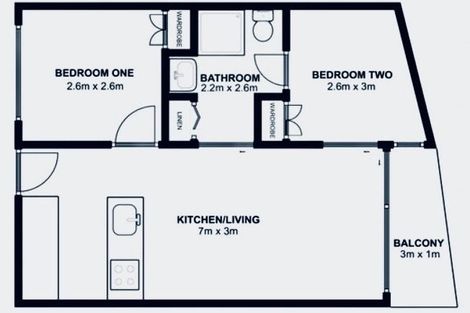 Photo of property in Soho Apartments, 1211/74 Taranaki Street, Te Aro, Wellington, 6011