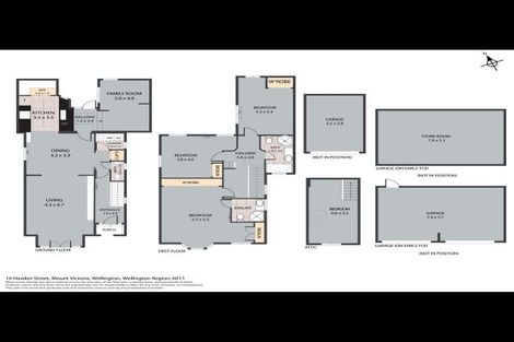 Photo of property in 16 Hawker Street, Mount Victoria, Wellington, 6011