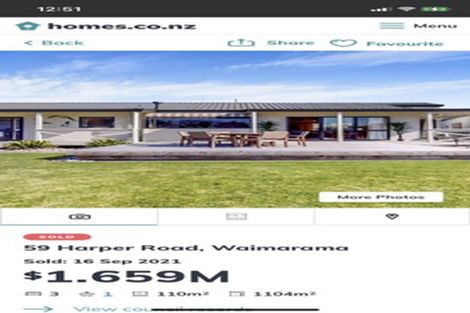 Photo of property in 16 Airini Road, Waimarama, Havelock North, 4294