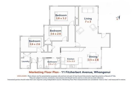 Photo of property in 11 Fitzherbert Avenue, Springvale, Whanganui, 4501