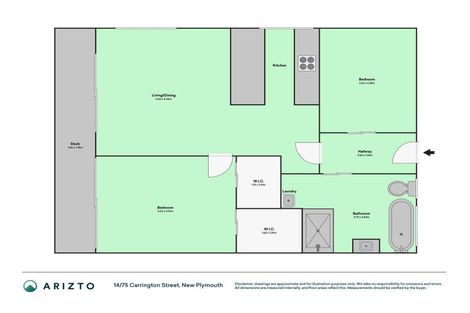 Photo of property in 14/75 Carrington Street, Lower Vogeltown, New Plymouth, 4310