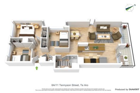 Photo of property in Republic2, 6a/11 Tennyson Street, Te Aro, Wellington, 6011