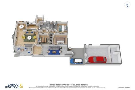 Photo of property in 3 Henderson Valley Road, Henderson, Auckland, 0612