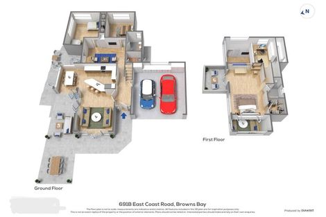 Photo of property in 691b East Coast Road, Browns Bay, Auckland, 0630