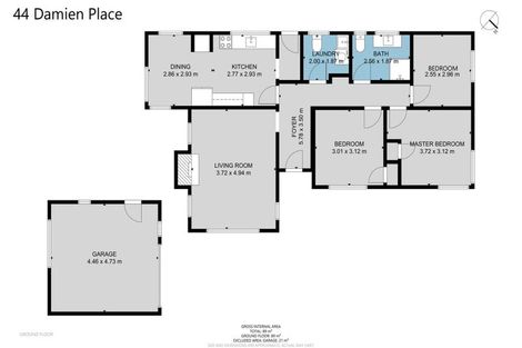 Photo of property in 44 Damien Place, Bromley, Christchurch, 8062