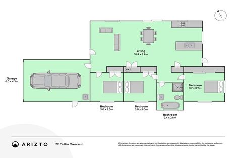 Photo of property in 79 Te Kio Crescent, Papamoa Beach, Papamoa, 3118