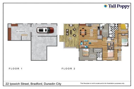 Photo of property in 22 Ipswich Street, Bradford, Dunedin, 9011