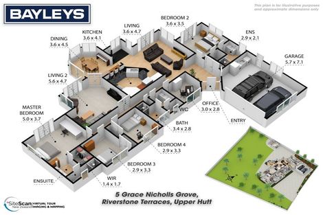 Photo of property in 5 Grace Nicholls Grove, Riverstone Terraces, Upper Hutt, 5018