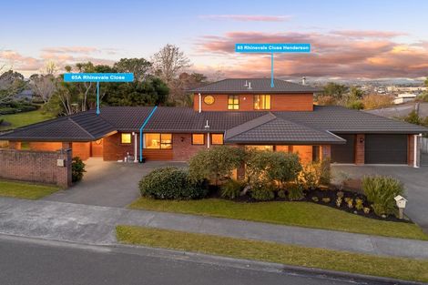Photo of property in 65 Rhinevale Close, Henderson, Auckland, 0612