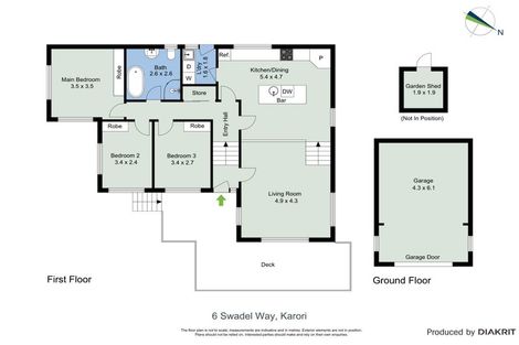 Photo of property in 6 Swadel Way, Karori, Wellington, 6012