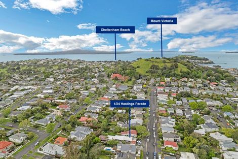 Photo of property in 1/24 Hastings Parade, Devonport, Auckland, 0624