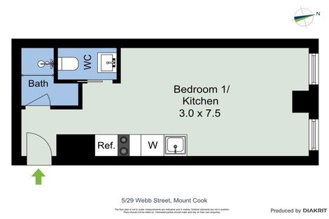 Photo of property in Urbane Apartments, 5/29 Webb Street, Mount Cook, Wellington, 6011