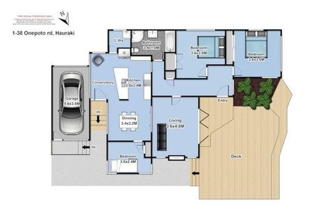 Photo of property in 1/38 Onepoto Road, Hauraki, Auckland, 0622