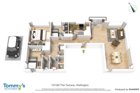 Photo of property in Jellicoe Towers, 191 The Terrace, Wellington Central, Wellington, 6011