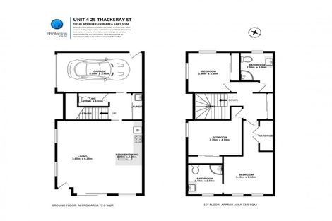 Photo of property in 4/25 Thackeray Street, Hamilton Lake, Hamilton, 3204