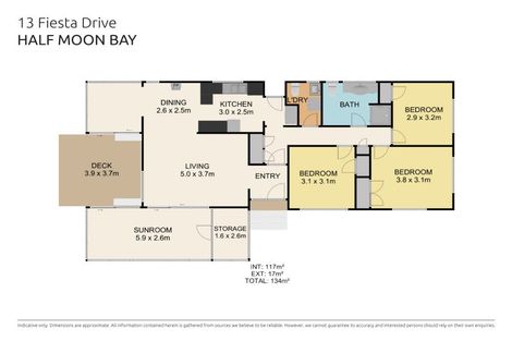 Photo of property in 13 Fiesta Drive, Half Moon Bay, Auckland, 2012