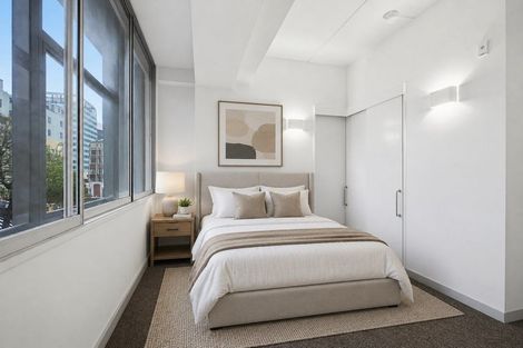 Photo of property in Gerondis Bldg Apartments, 201/60 Willis Street, Wellington Central, Wellington, 6011