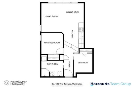 Photo of property in Terrace Garden Apartments, 8a/120 The Terrace, Wellington Central, Wellington, 6011